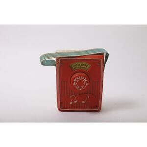 1960s, Fisher-Price, Wind-up, Pocket Radio, Musical Toy, Retro, ~ 260128-WH 927